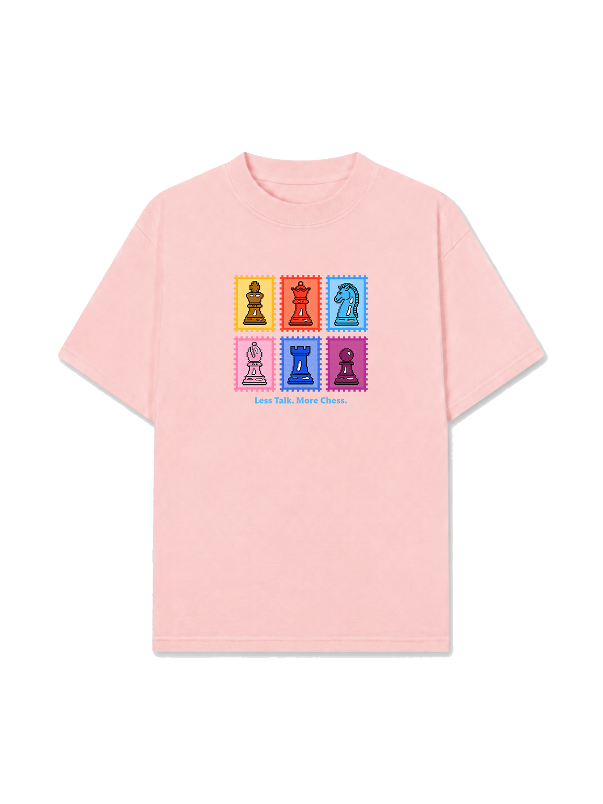 Áo Thun Relaxed Fit Less Talk More Chess