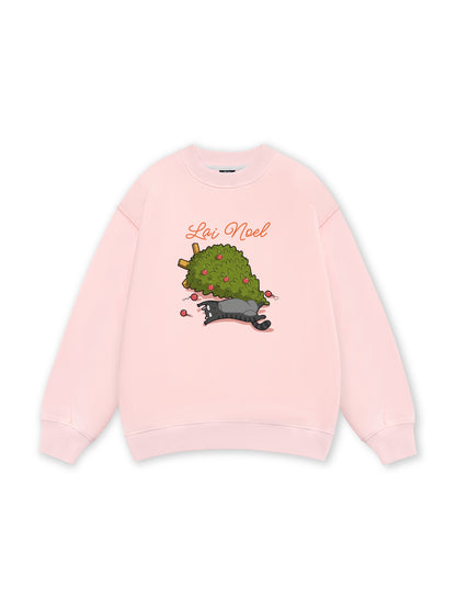 Christmas Trouble Cat Sweater