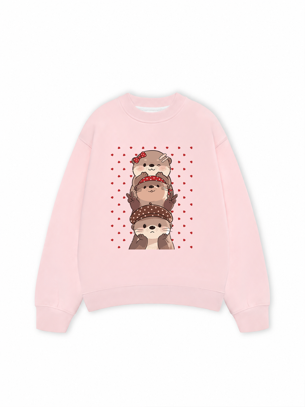 Áo Sweater Nỉ Hai Da Animal The Beaver Friends Group