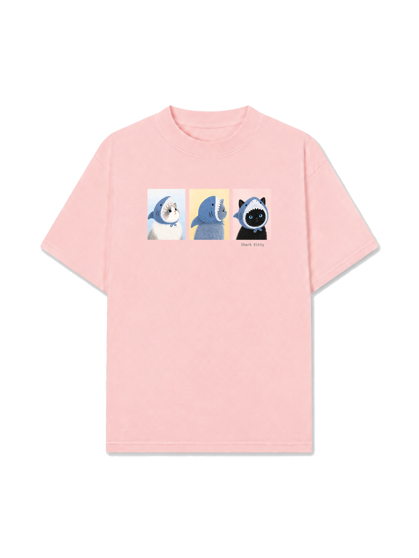 Áo Thun Relaxed Fit Shark Kitty