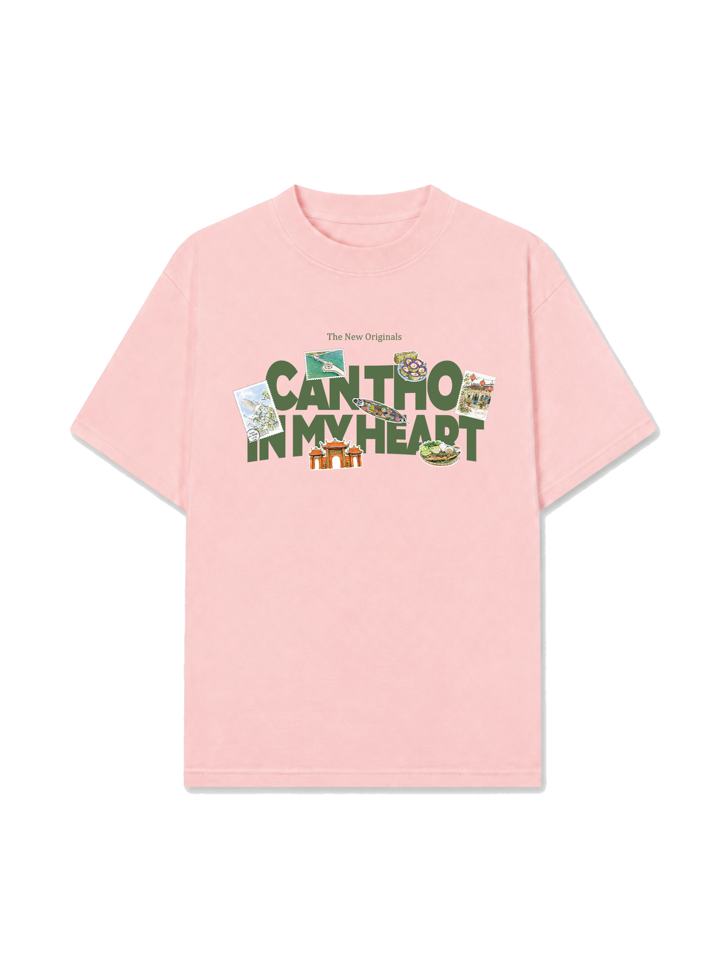 Áo Thun Relaxed Fit Can Tho In My Heart