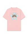 Áo Thun Relaxed Fit Cutie Girl Blue Tiffany