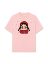 Áo Thun Relaxed Fit Dolly Girl Cute Strawberry Girl