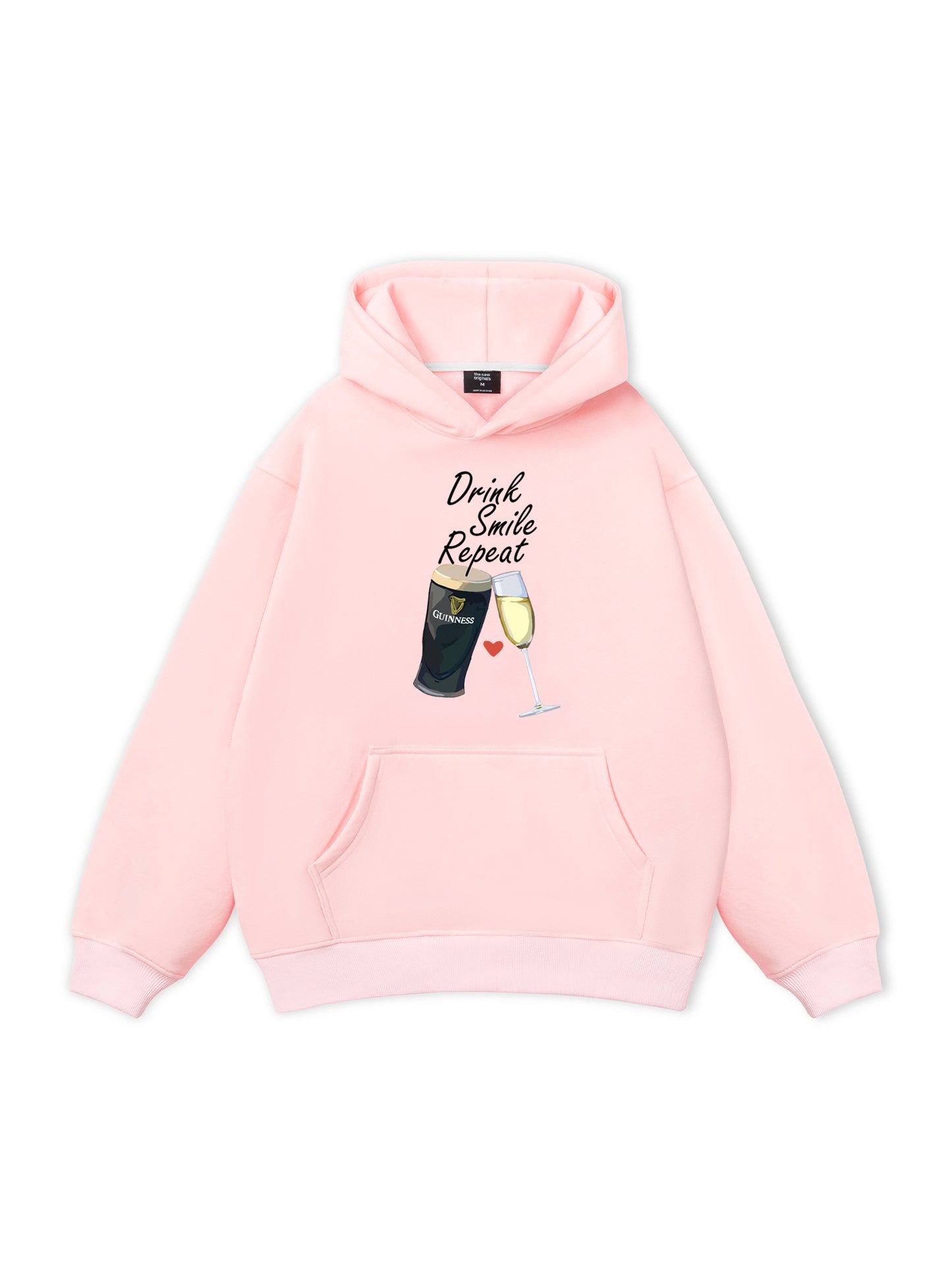 Drink, Smlie, Repeat Hoodie