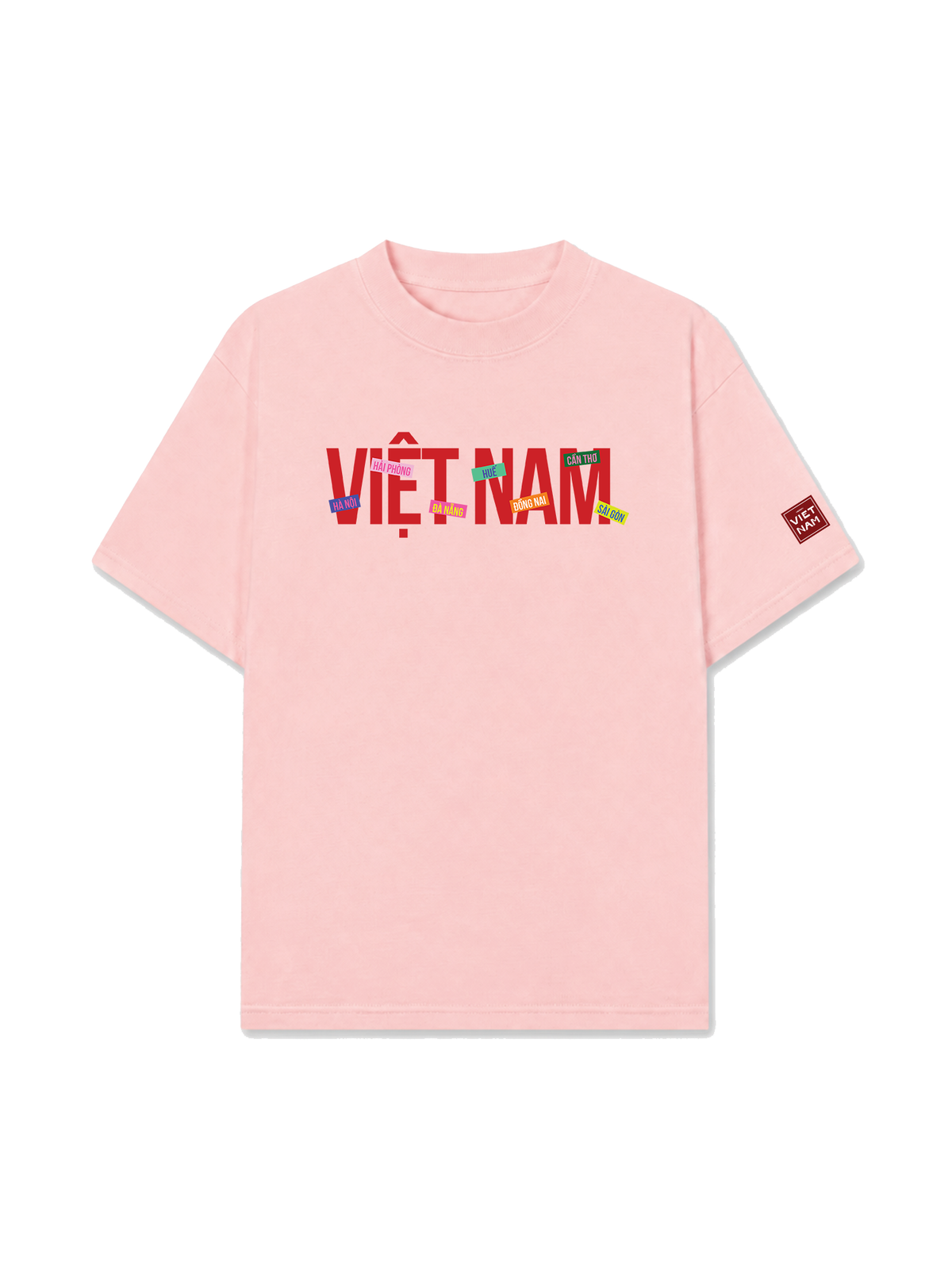 Áo Thun Relaxed Fit Việt Nam 7 Tỉnh Thành