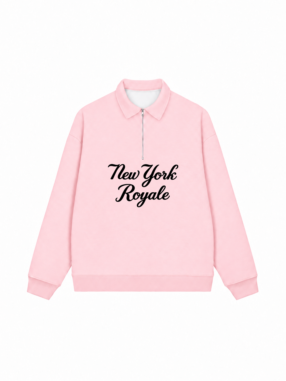 Áo Sweater Polo Nỉ Hai Da New York Royale