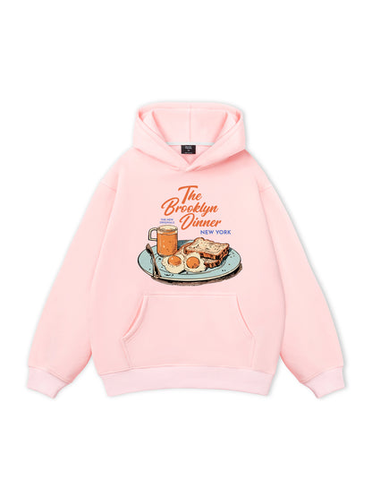 Brooklyn Diner Vintage Hoodie