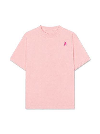 Áo Thun Relaxed Fit  Pink Cowboy