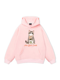 Blooming Kitty Hoodie