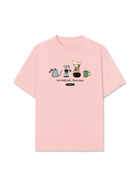 Áo Thun Relaxed Fit Cà Phê Đã, Tính Sau