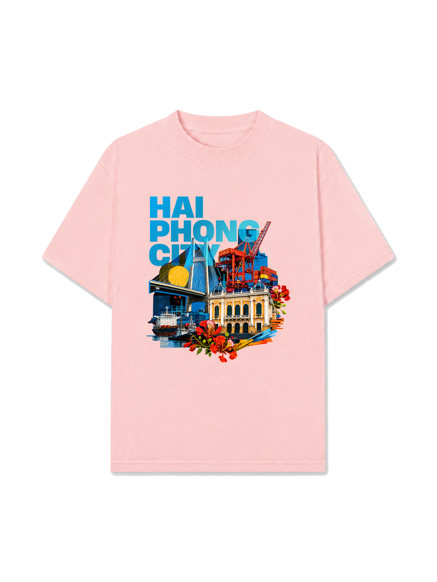 Áo Thun Relaxed Fit Hai Phong City
