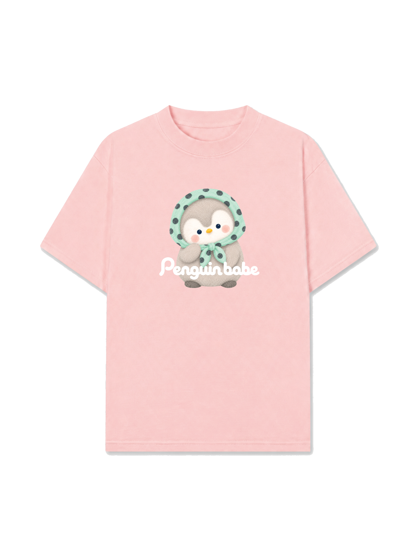 Áo Thun Relaxed Fit Penguin Babe