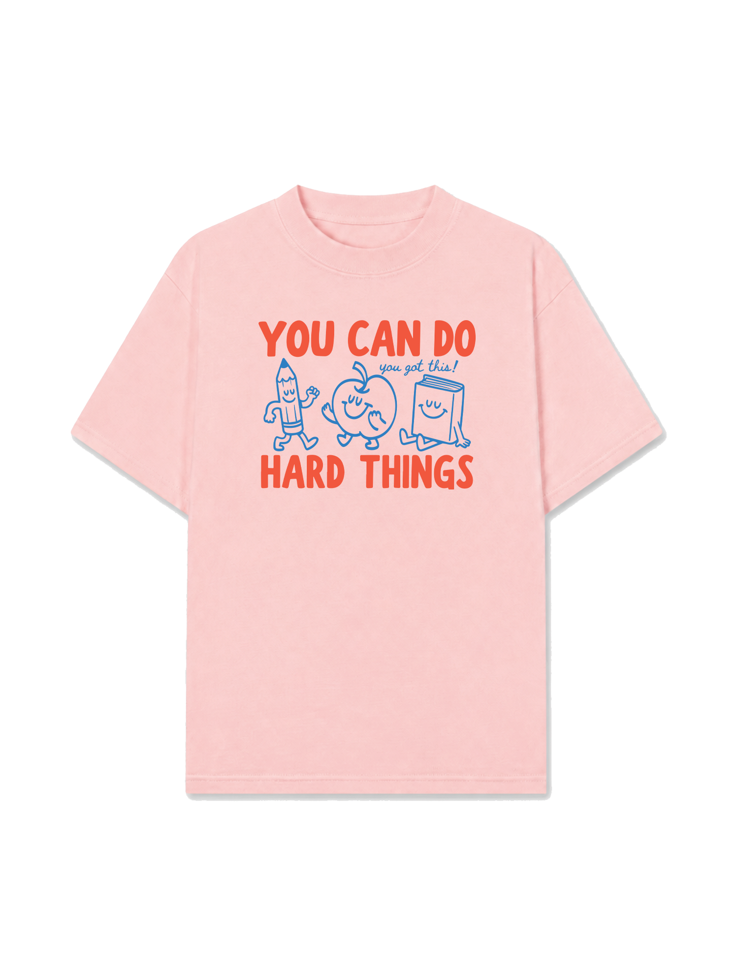 Áo Thun Relaxed Fit Can Do Hard Things