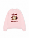 Áo Sweater Nỉ Hai Da Coffee Some Coffee Cute Cat