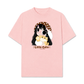 Áo Thun Relaxed Fit Little Girl Brown Dots