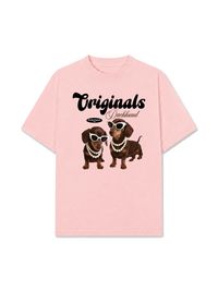 Áo Thun Relaxed Fit Dachhund Originals Blue Tiffany