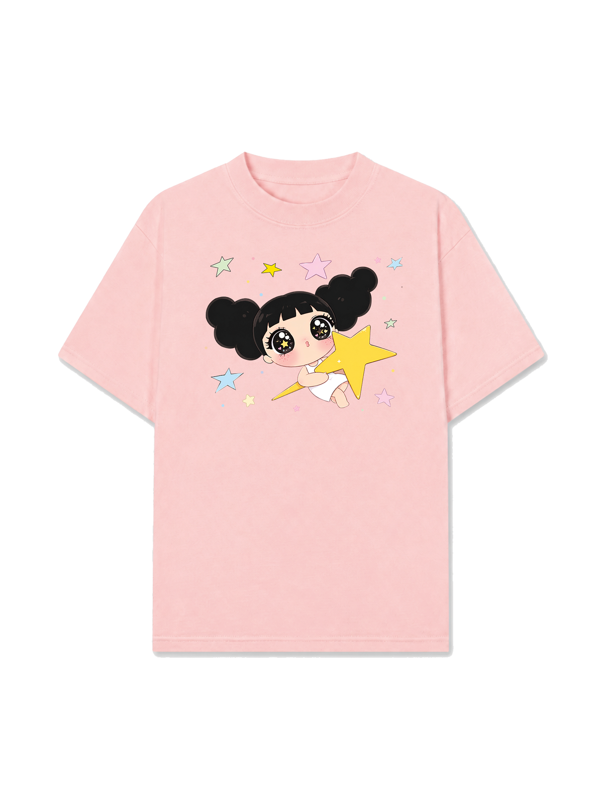 Áo Thun Relaxed Fit Dolly Girl Bling Star