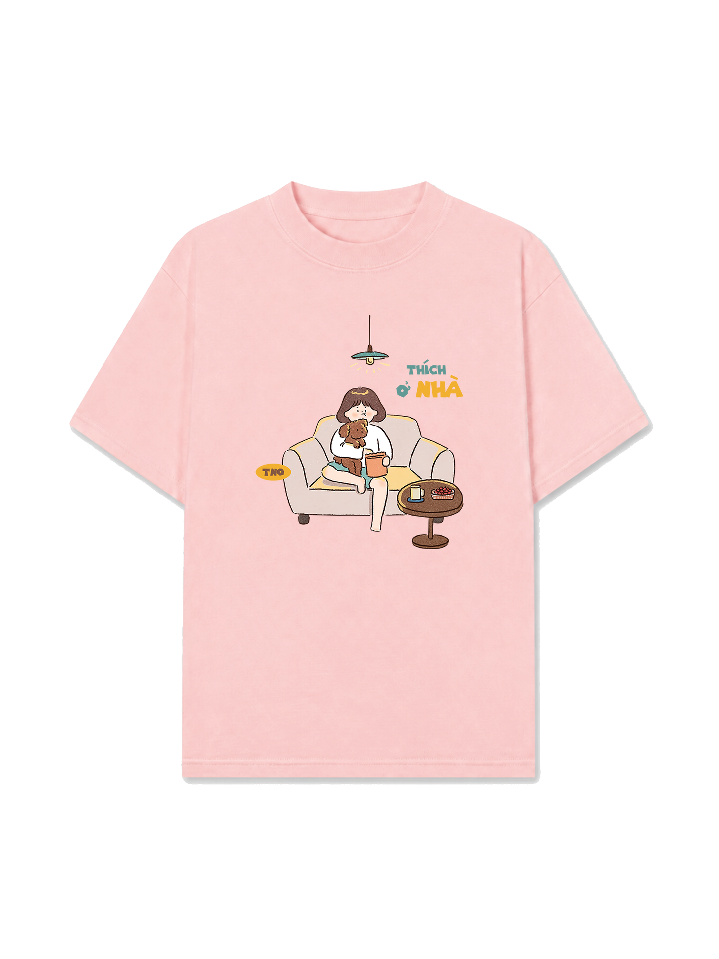 Áo Thun Relaxed Fit Thích Ở Nhà 2