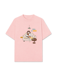 Áo Thun Relaxed Fit Thích Ở Nhà 2