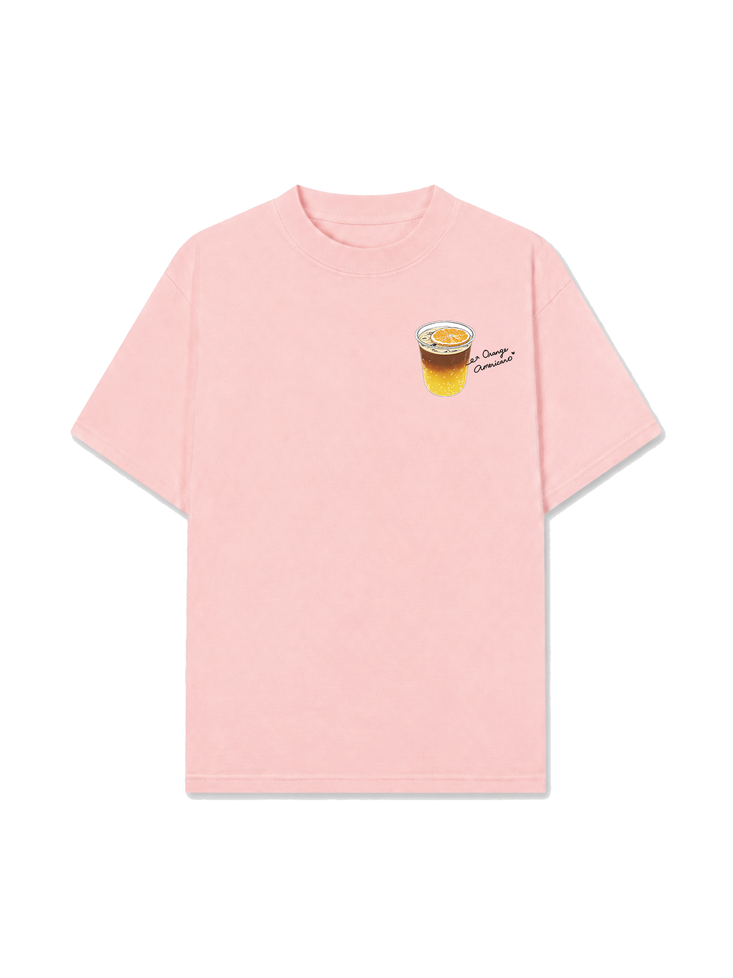 Áo Thun Relaxed Fit Orange Americano