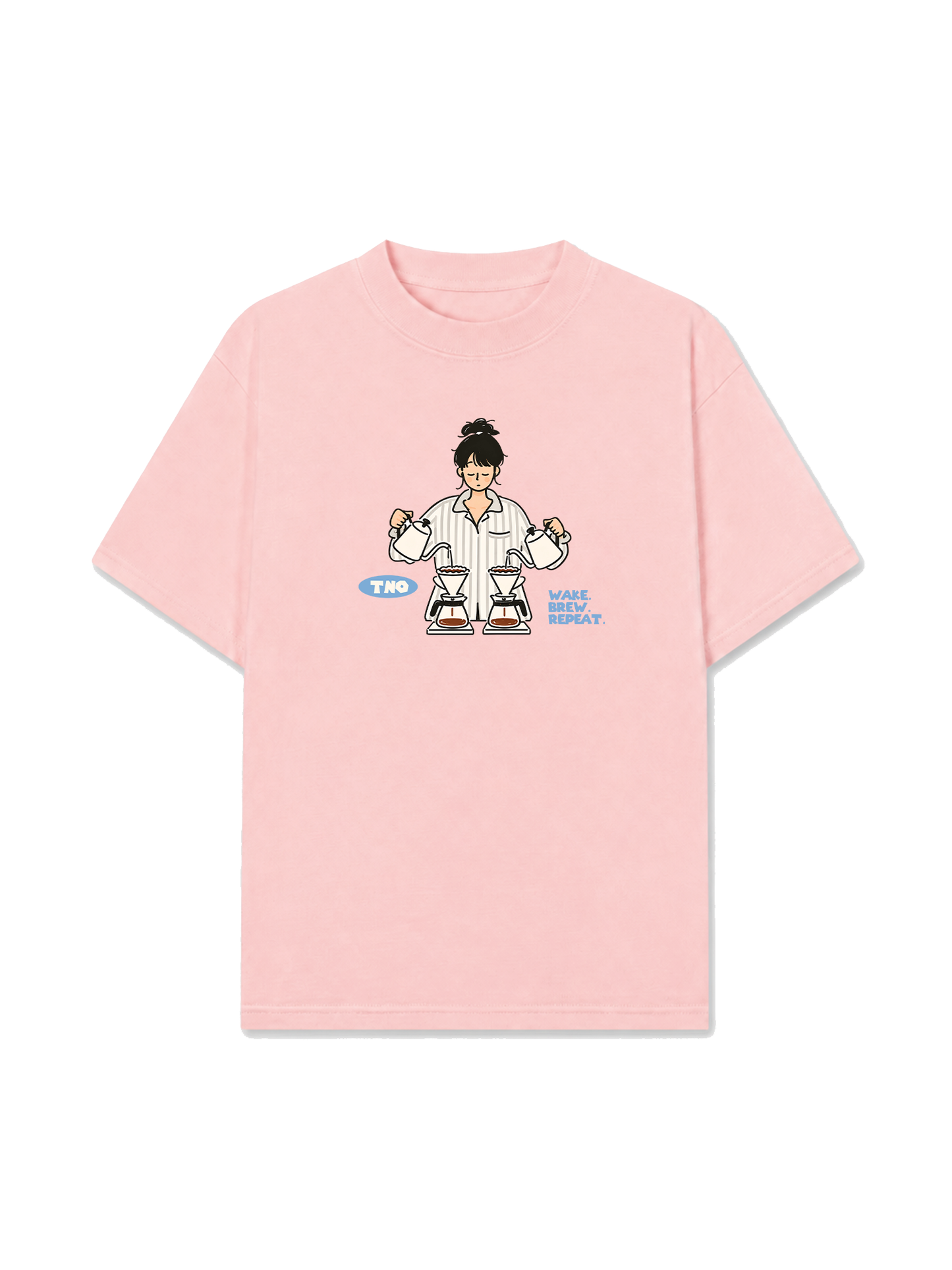 Áo Thun Relaxed Fit Wake Brew Repeat