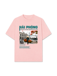 Áo Thun Relaxed Fit Thành Phố Cảng