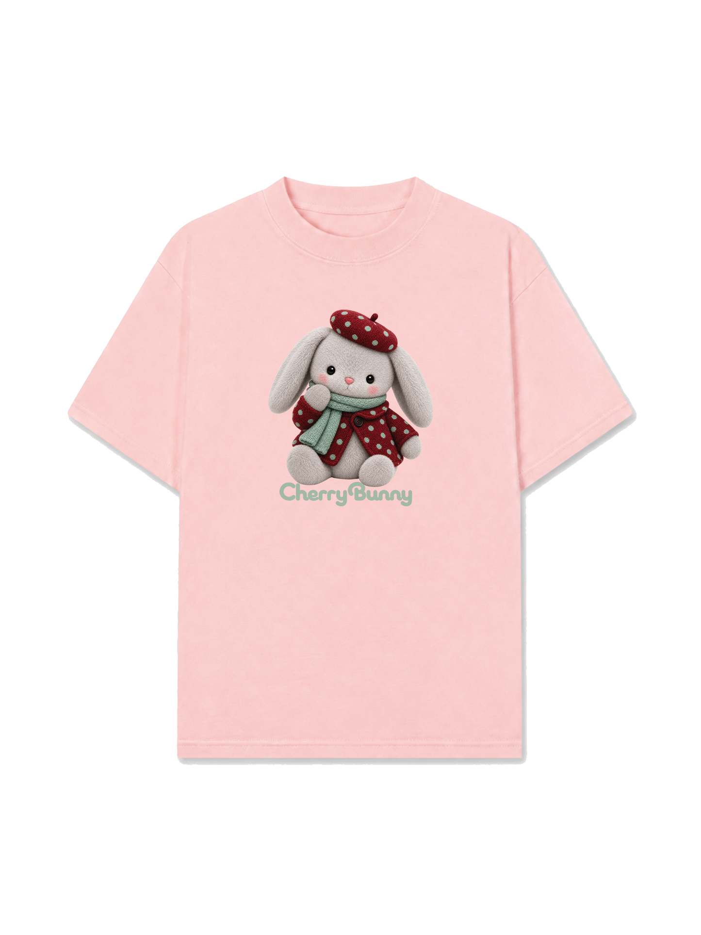 Áo Thun Relaxed Fit Cherry Bunny