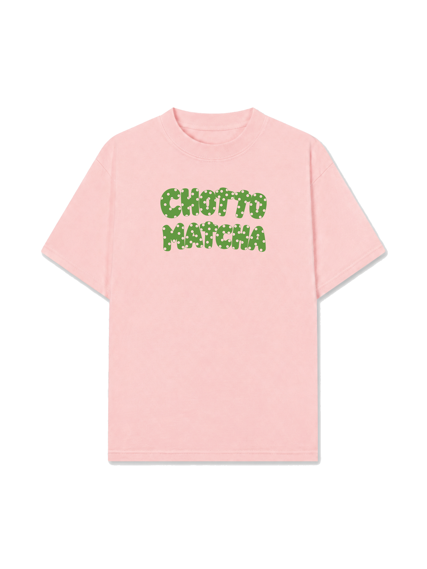 Áo Thun Relaxed Fit Chotto Matcha