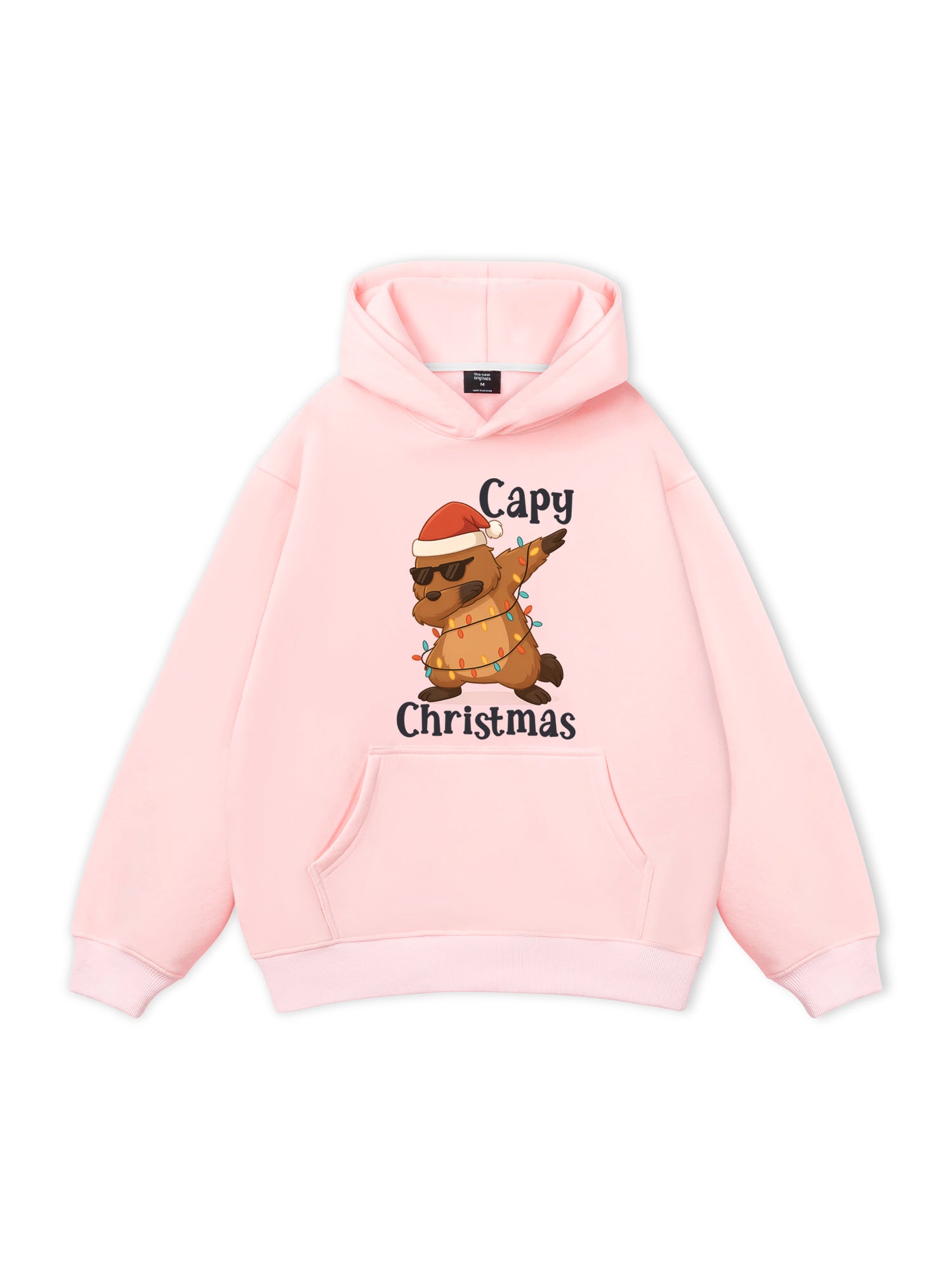 Capy Christmas Dab Hoodie