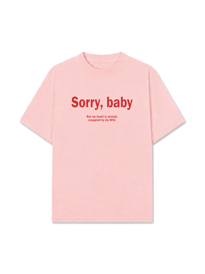 Áo Thun Relaxed Fit Sorry, Baby