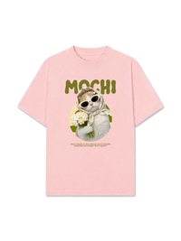 Áo Thun Relaxed Fit Mochi Cat
