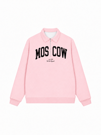 Áo Sweater Polo Nỉ Hai Da MOSCOW