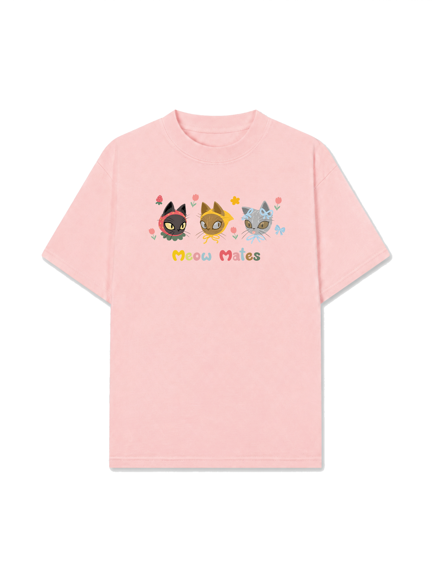 Áo Thun Relaxed Fit Meow Mates