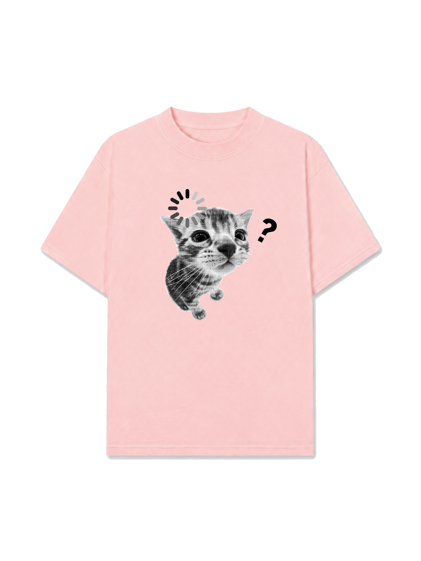 Áo Thun Relaxed Fit Loading Cat