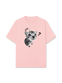 Áo Thun Relaxed Fit Loading Cat