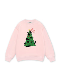 Kitty Tree Christmas Sweater
