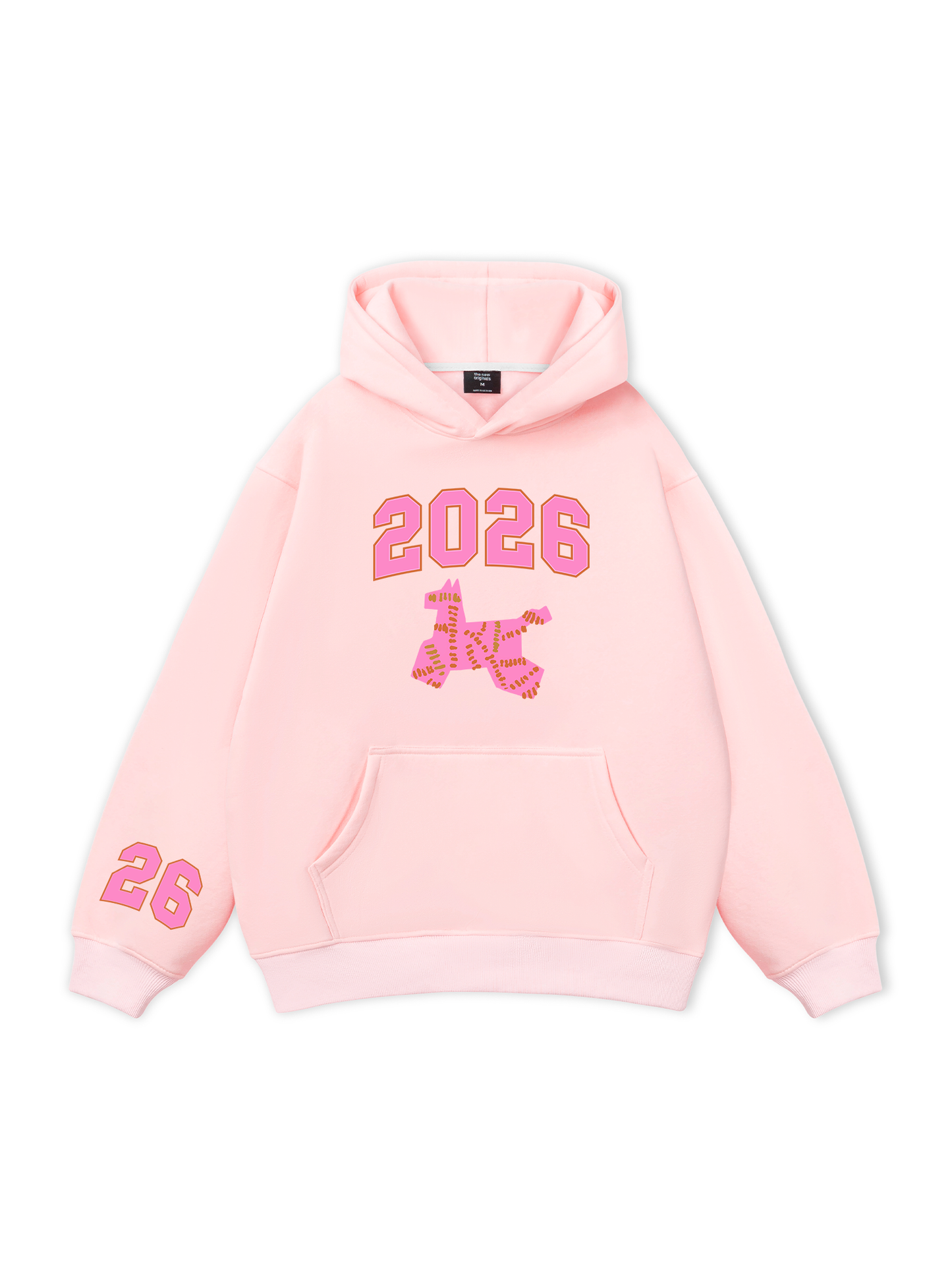 Bubble Pink Pony Hoodie