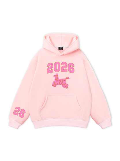 Bubble Pink Pony Hoodie