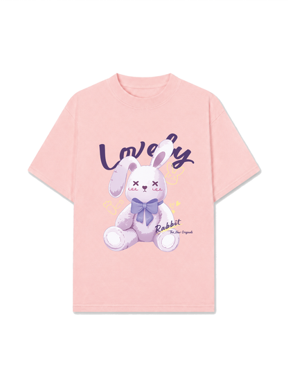 Áo Thun Relaxed Fit Lovely Rabbit