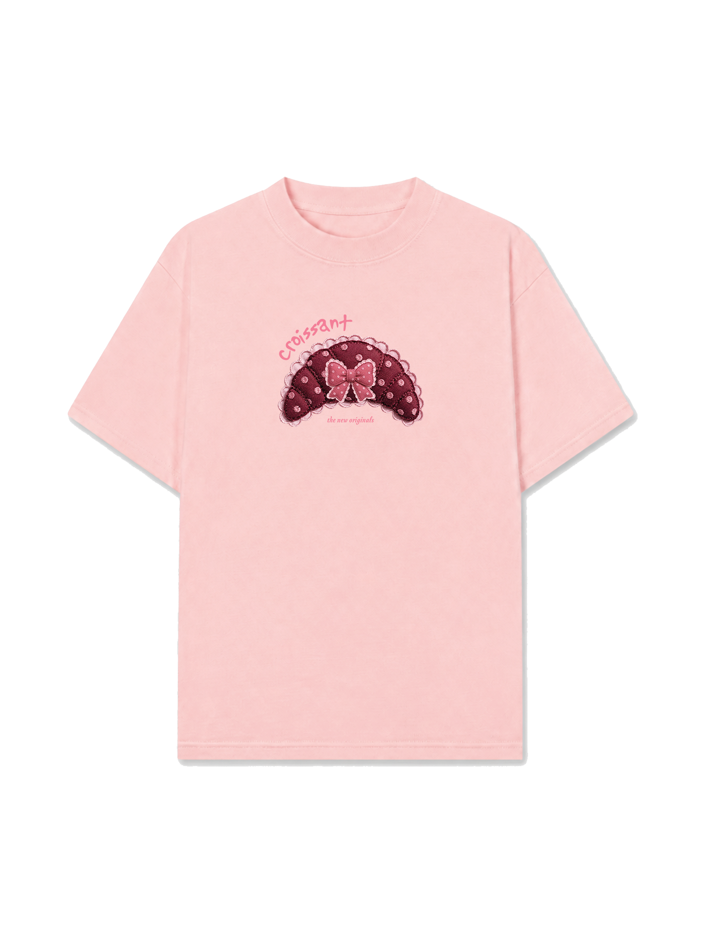 Áo Thun Relaxed Fit Croissant DIY