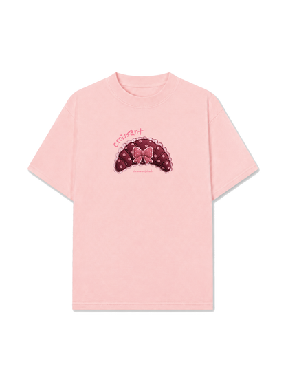 Áo Thun Relaxed Fit Croissant DIY