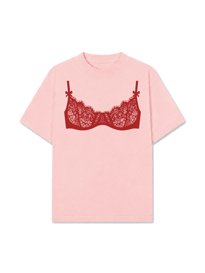 Áo Thun Relaxed Fit Red Bikini