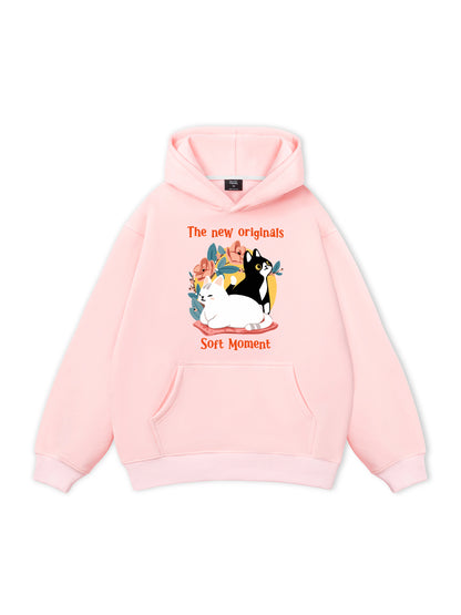 Soft Cats Moment Hoodie
