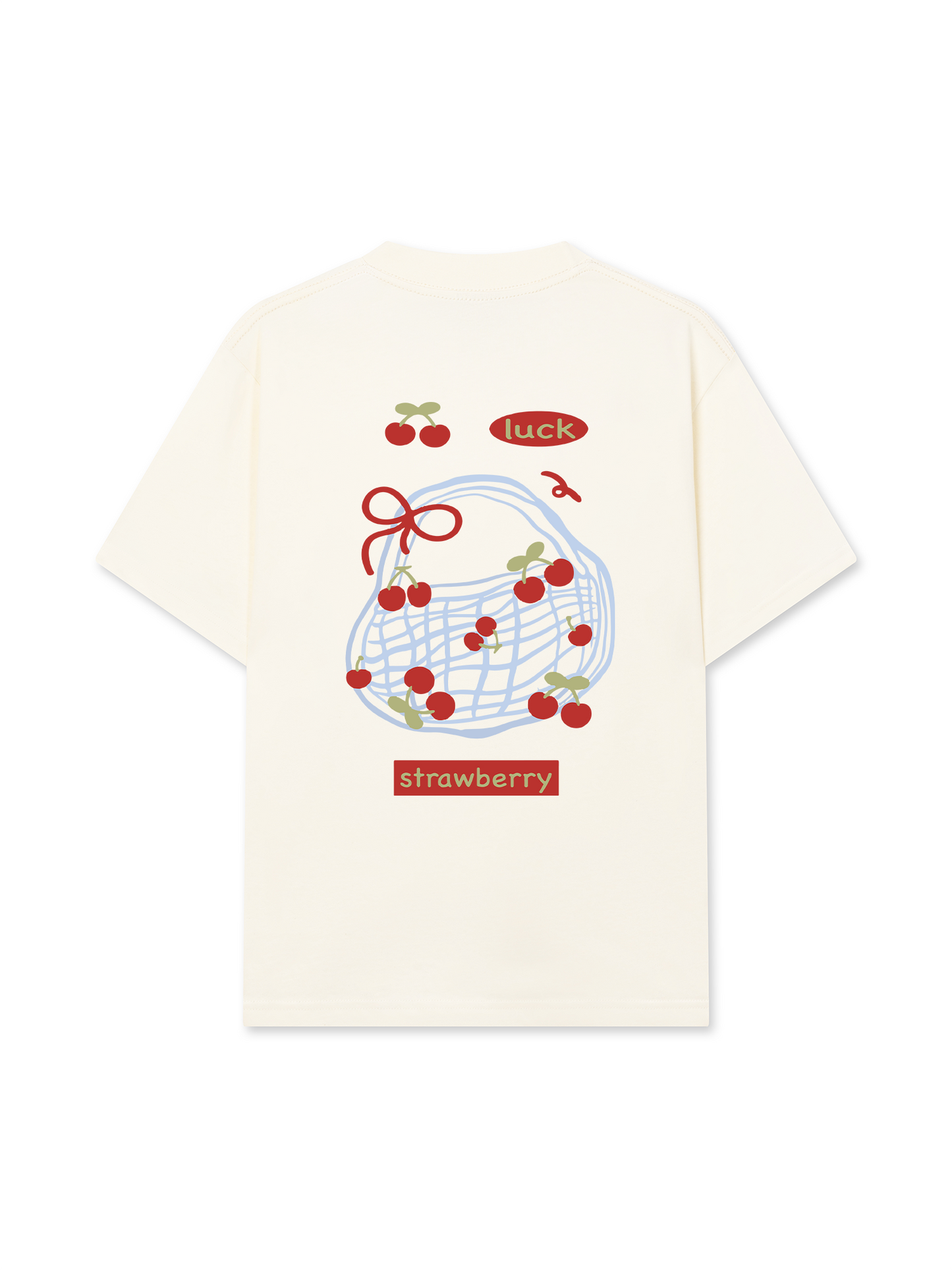 Áo Thun Relaxed Fit Summer Vibes Lucky Strawberry