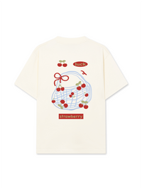 Áo Thun Relaxed Fit Summer Vibes Lucky Strawberry
