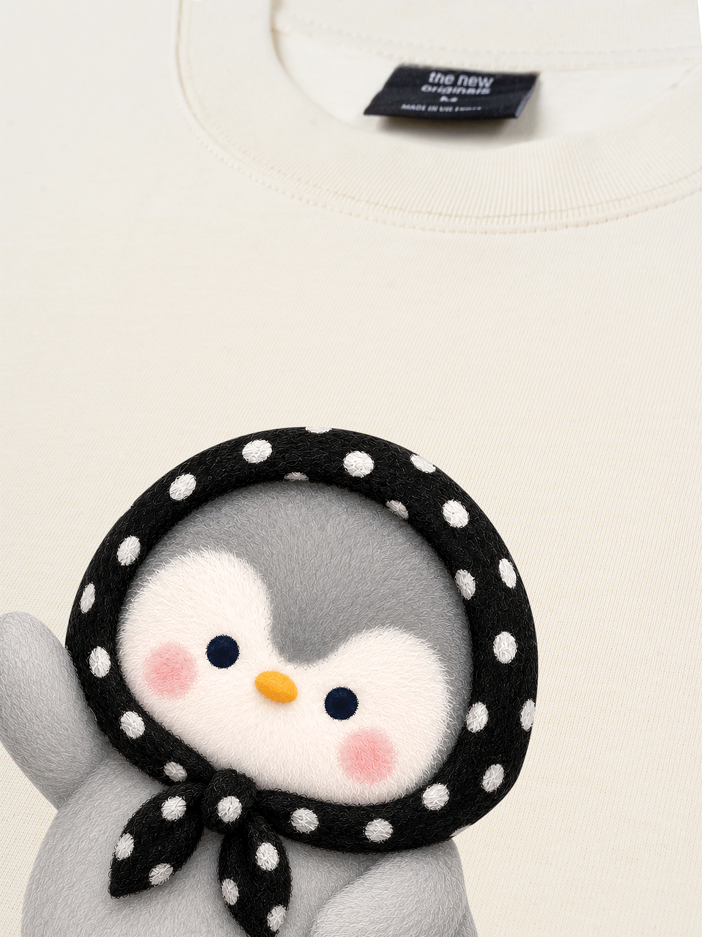 Áo Thun Relaxed Fit Happy Penguin