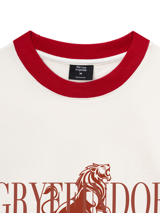 Áo Thun Ringer Relaxed Fit Harry Potter Gryffindor