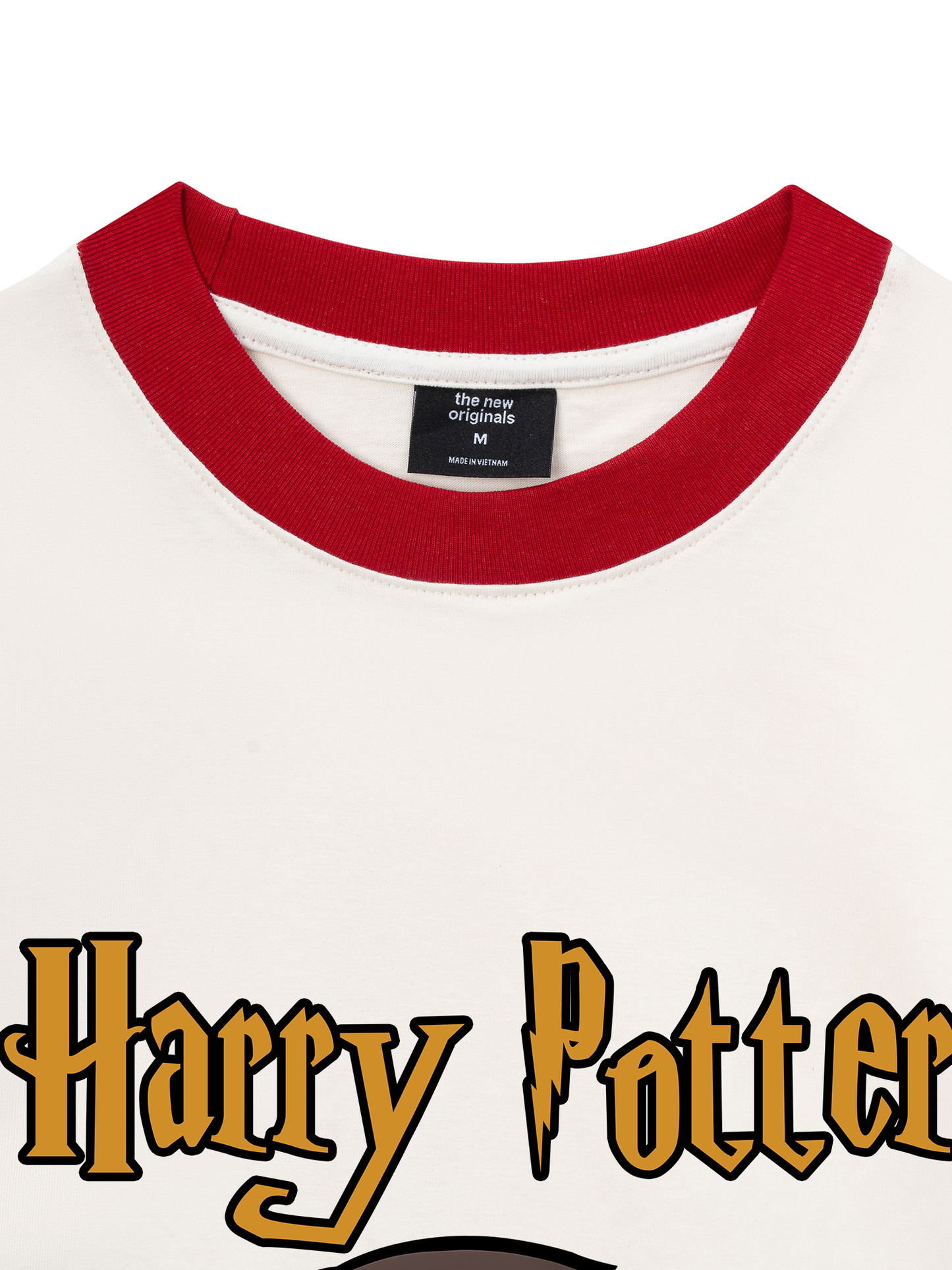 Áo Thun Ringer Relaxed Fit Harry Potter Chibi