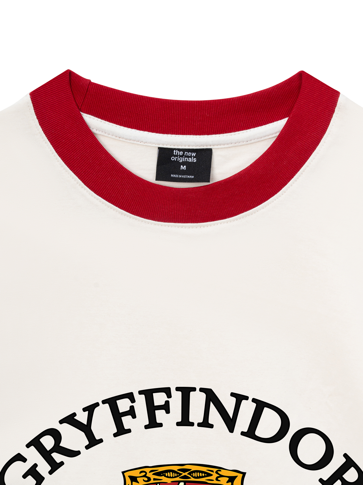 Áo Thun Ringer Relaxed Fit Harry Potter Vintage  Gryffindor