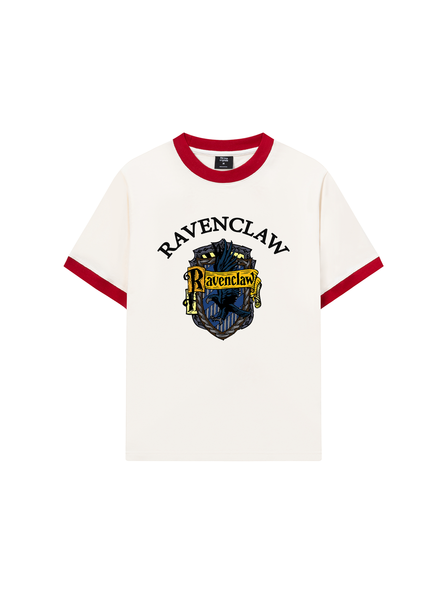Áo Thun Ringer Relaxed Fit Harry Potter Ravenclaw Vintage
